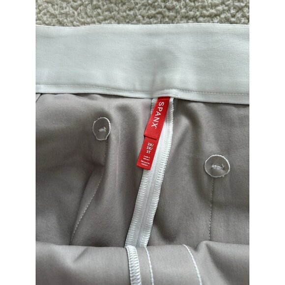 Spanx On-the-Go Cropped Wide Leg Pants in White Pull On Size 3X #20373Q - Picture 6 of 12